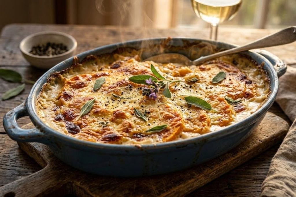 Gratin de butternut recette