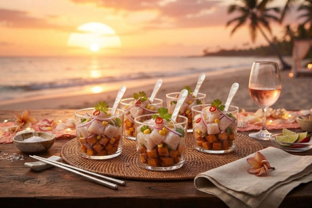 ceviche daurade frais