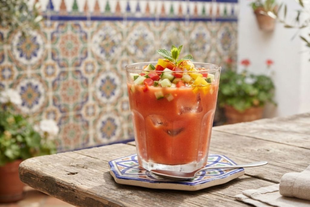 Gazpacho andalou traditionnel