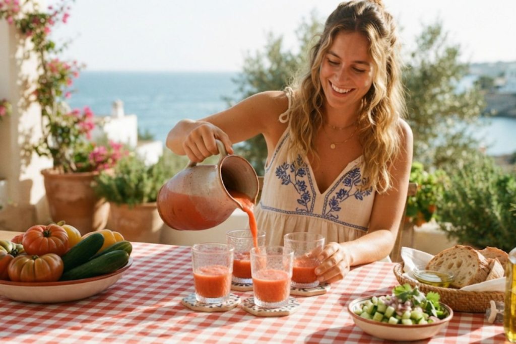 Gazpacho andalou traditionnel