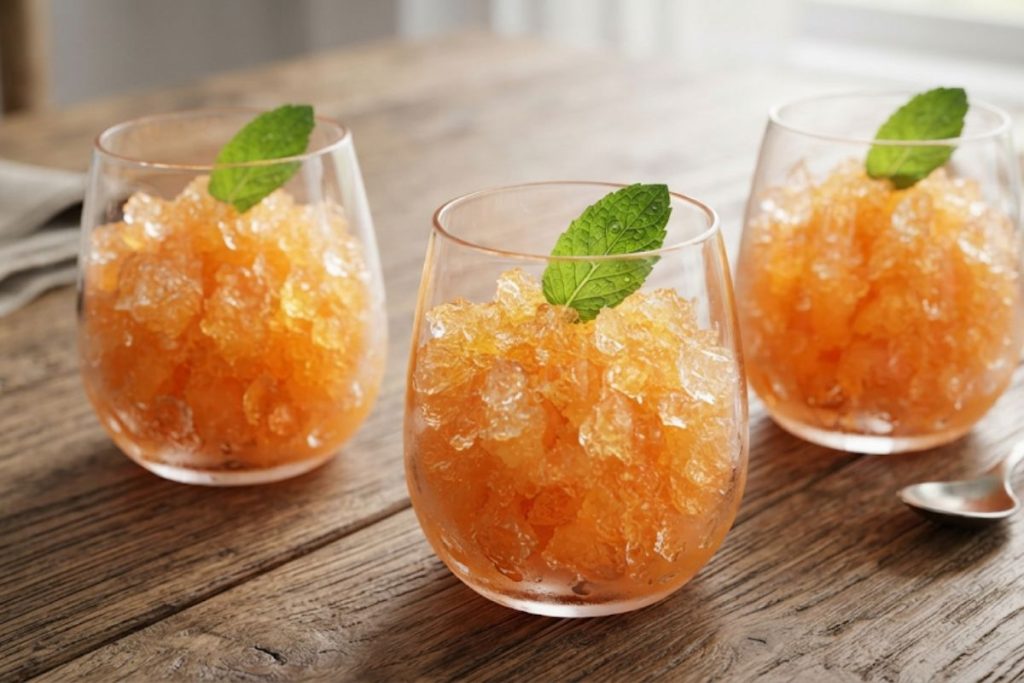 granité melon gingembre