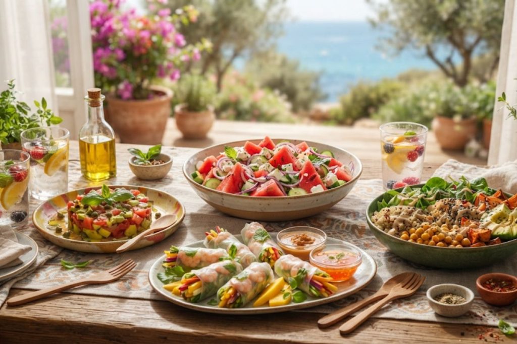 recettes fraiches colorees ideales ete