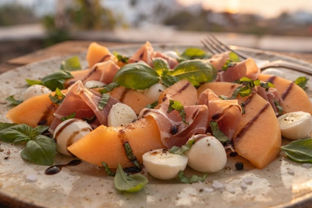 salade melon jambon parme