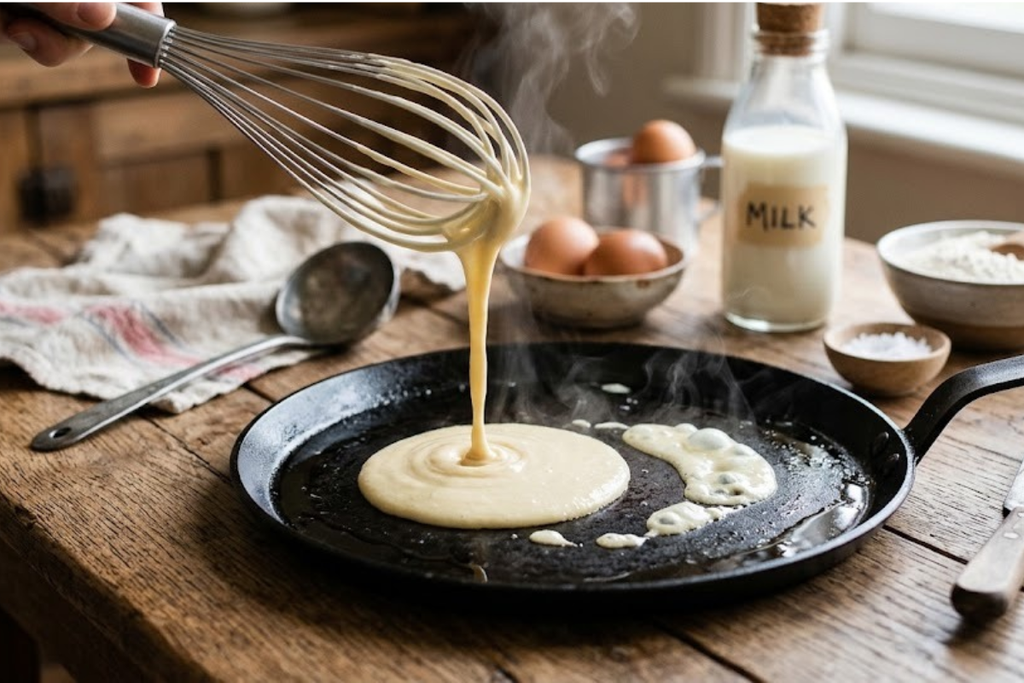 pâte à crêpe facile